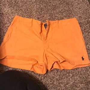 Orange RL shorts